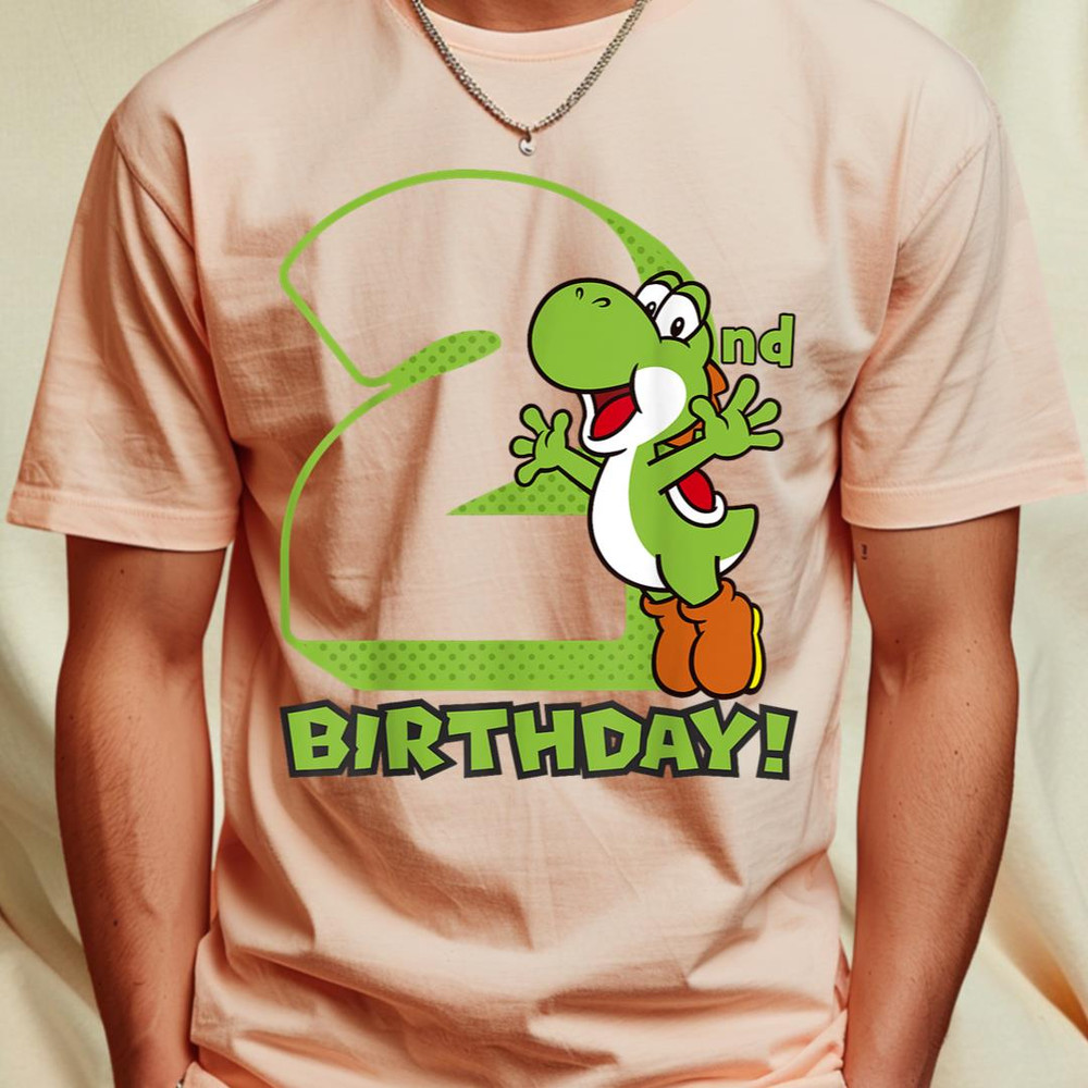 Super Mario Yoshi 2nd Birthday Action Portrait T-Shirt 101_T-Shirt_File PNG.jpg