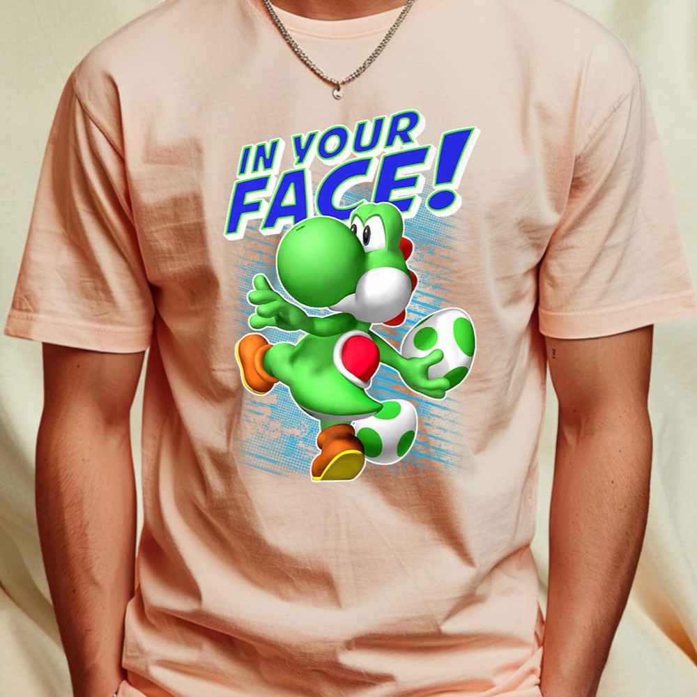 Super Mario Yoshi In Your Face Egg Throw Portrait Premium T-Shirt 333_T-Shirt_File PNG.jpg