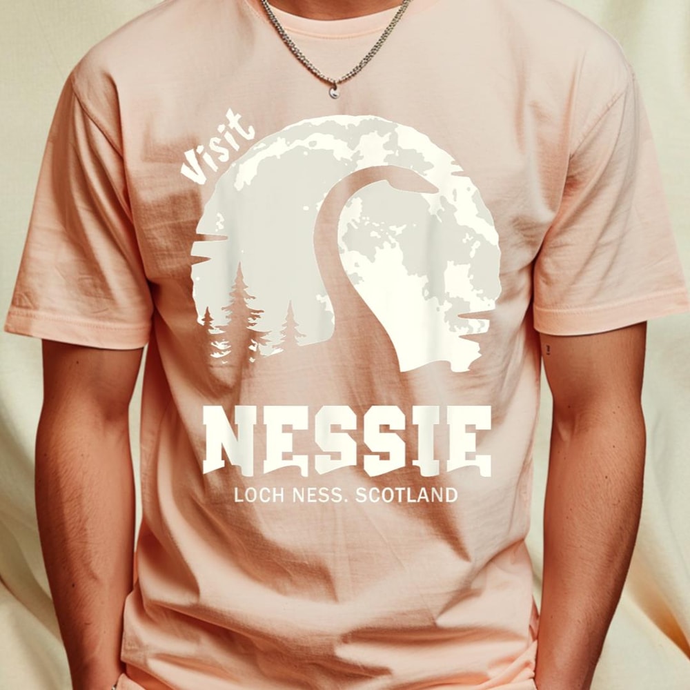 Loch Ness Monster Clothing - Nessie Loch Ness Monster T-Shirt 359_T-Shirt_File PNG.jpg