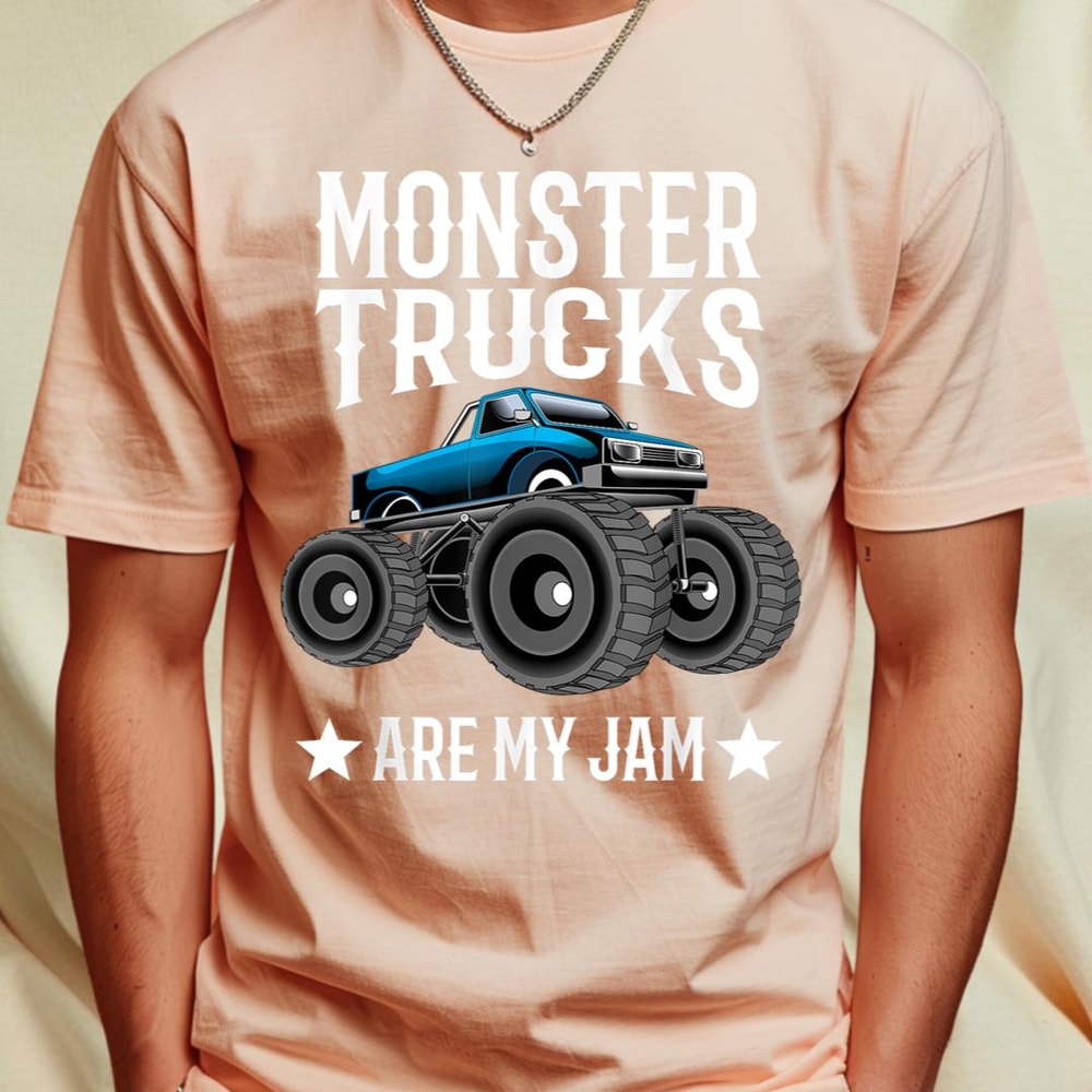Monster Trucks are my Jam Montertruck Monster Truck T-Shirt 437_T-Shirt_File PNG.jpg