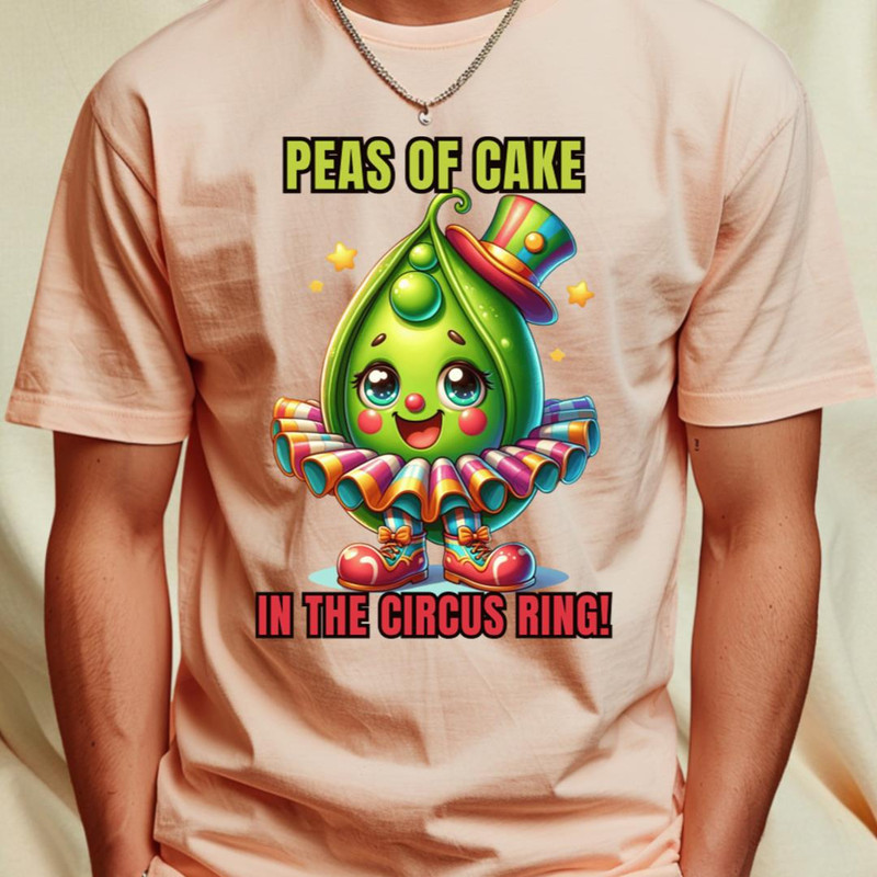 Circus Pea Performer Art T-Shirt_T-Shirt_File PNG.jpg