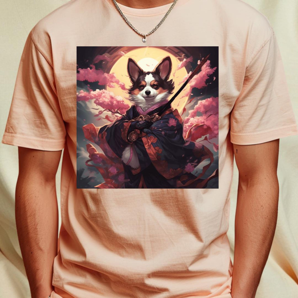 Anime Corgi T-Shirt_T-Shirt_File PNG.jpg