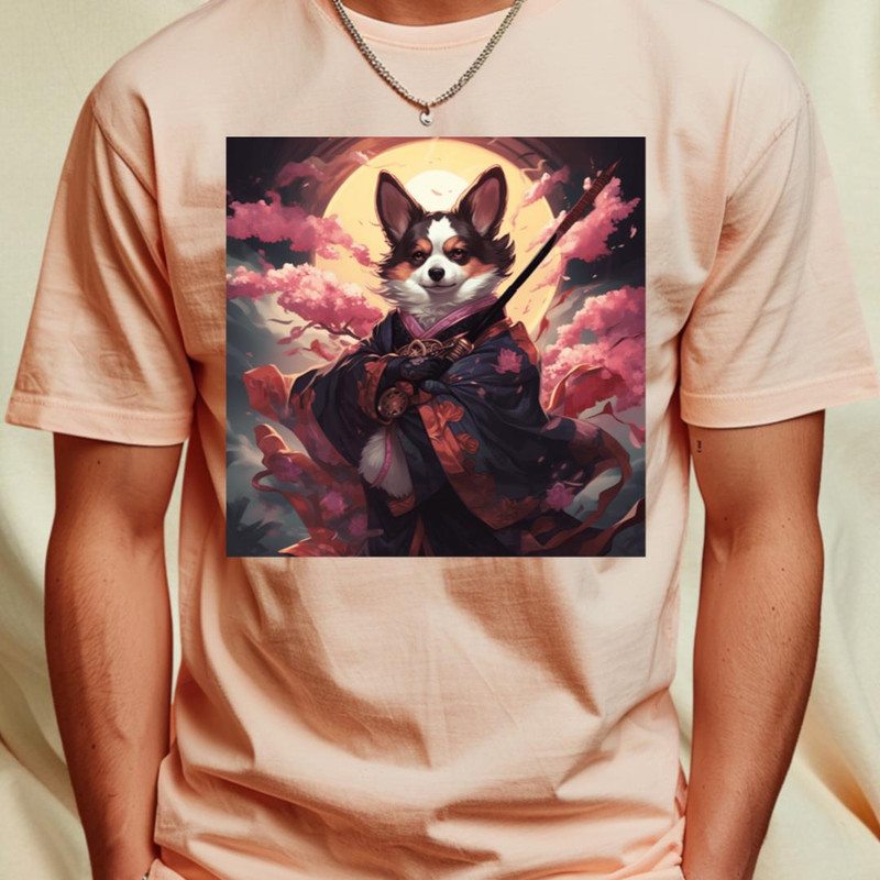 Anime Corgi T-Shirt_T-Shirt_File PNG.jpg