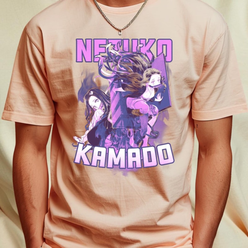 Nezuko Kamado Bootleg T-Shirt_T-Shirt_File PNG.jpg