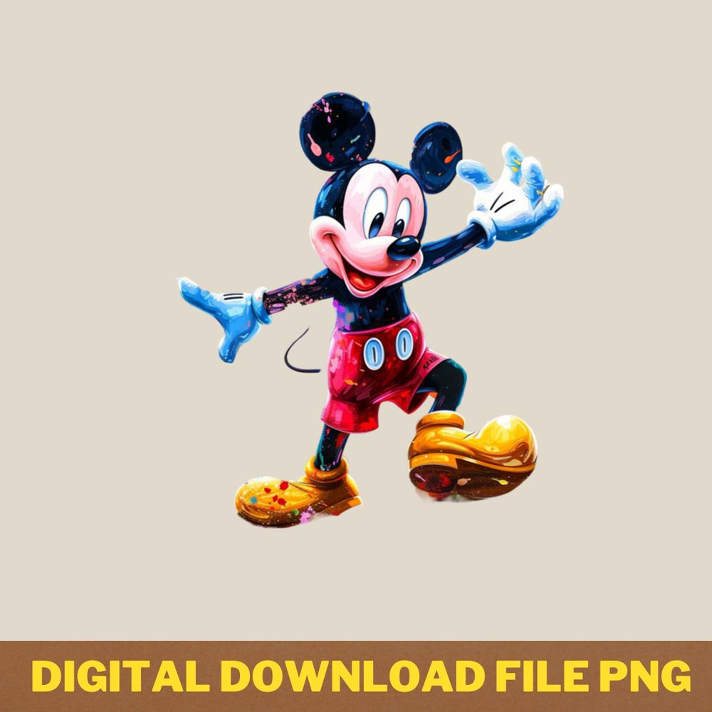Mickey Mouse Magic Kingdoms PNG, Mickey mouse PNG, Mickey mouse Digital Png Files.jpg