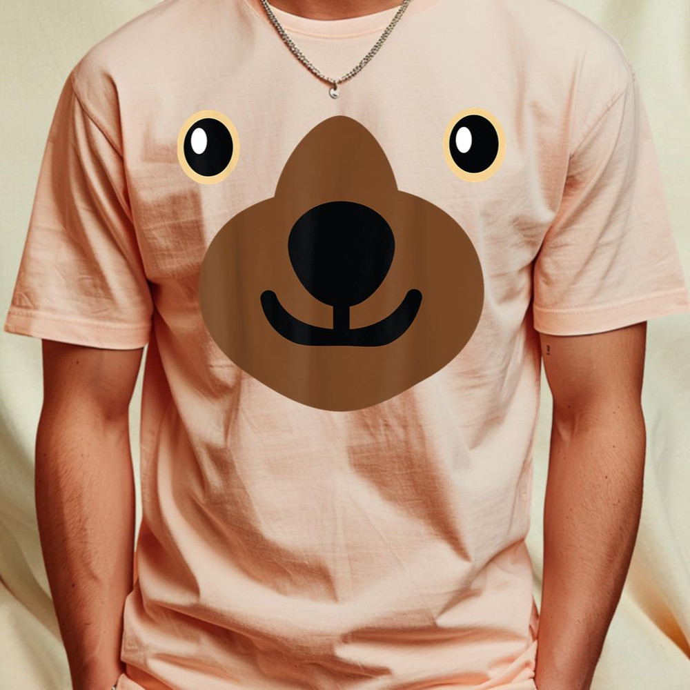 Halloween Big Bear Face Costume For Bear Animal Lovers T-Shirt 473.png PNG, Care Bears PNG, Care Bears Digital Png Files_T-Shirt_File PNG.jpg