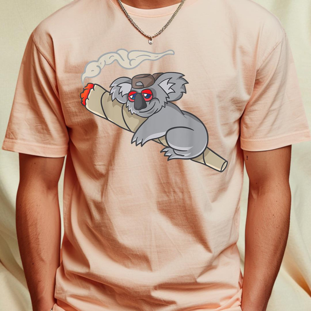 Koala Smoking Weed Cannabis Marihuana Stoner Don't Care Bear T-Shirt 397.png PNG, Care Bears PNG, Care Bears Digital Png Files_T-Shirt_File PNG.jpg