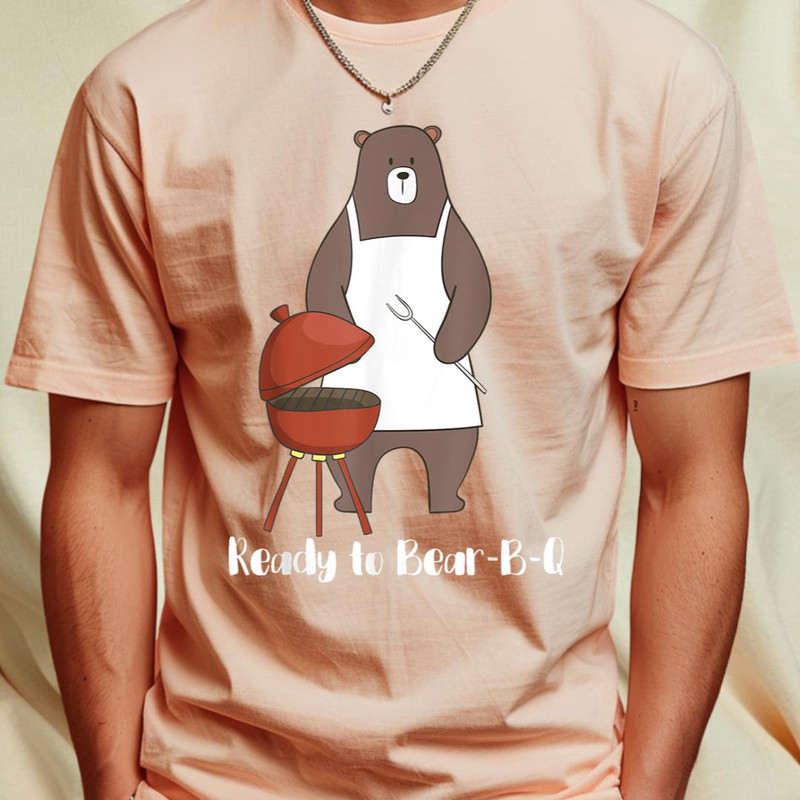 Ready to Bear-B-Q Funny BBQ Bear, Colorful Apparel Selection.png PNG, Care Bears PNG, Care Bears Digital Png Files_T-Shirt_File PNG.jpg