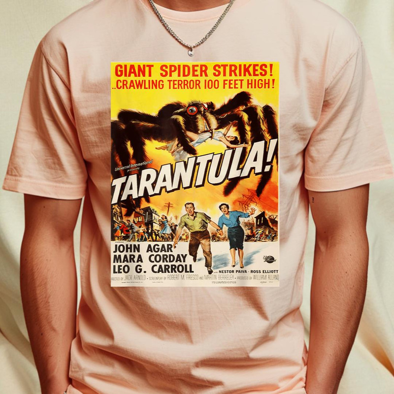 Giant Spider Tarantula, Sci-fi vintage movie poster T-Shirt 86_T-Shirt_File PNG.jpg