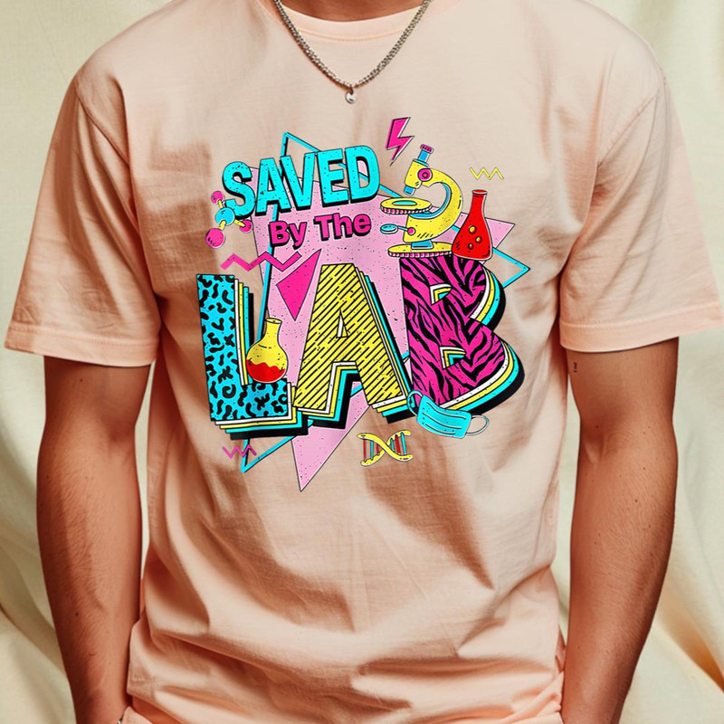 Lab Week 2023 Saved By The Lab Retro Medical Laboratory Tech T-Shirt 28_T-Shirt_File PNG.jpg