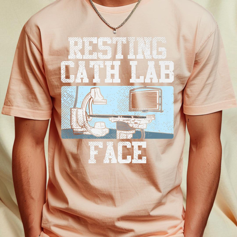 Resting Cath Lab Face Premium T-Shirt 416_T-Shirt_File PNG.jpg