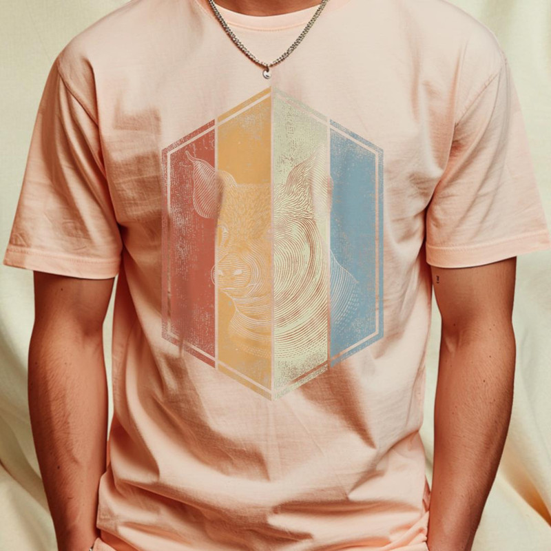Pig Retro Vintage Style Pig Lover T-Shirt 331_T-Shirt_File PNG.jpg