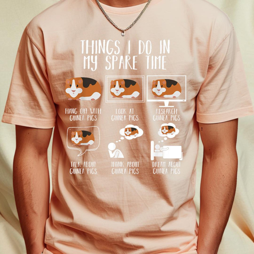 Things I Do In My Spare Time Guinea Pig Funny Guinea Pig T-Shirt 366_T-Shirt_File PNG.jpg