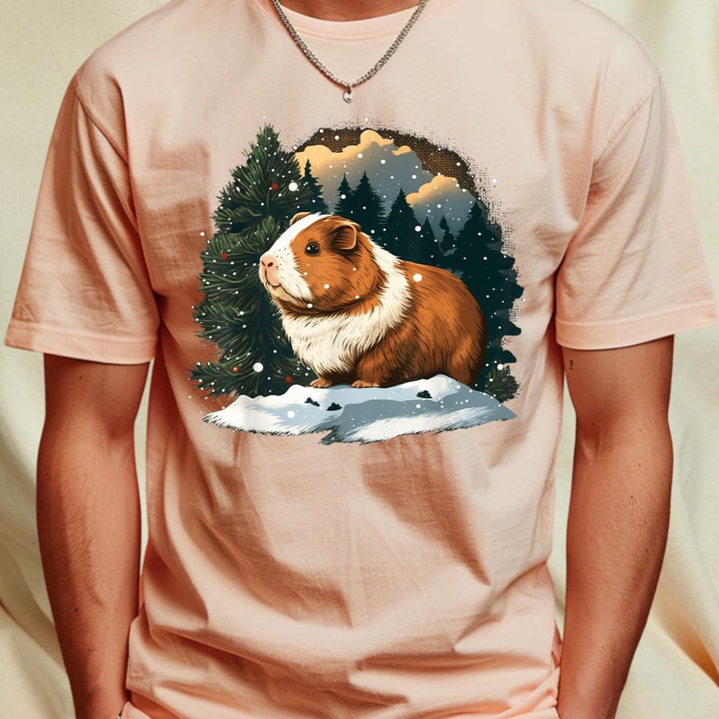 Xmas Guinea Pig Santa on Christmas Guinea Pig T-Shirt 353_T-Shirt_File PNG.jpg