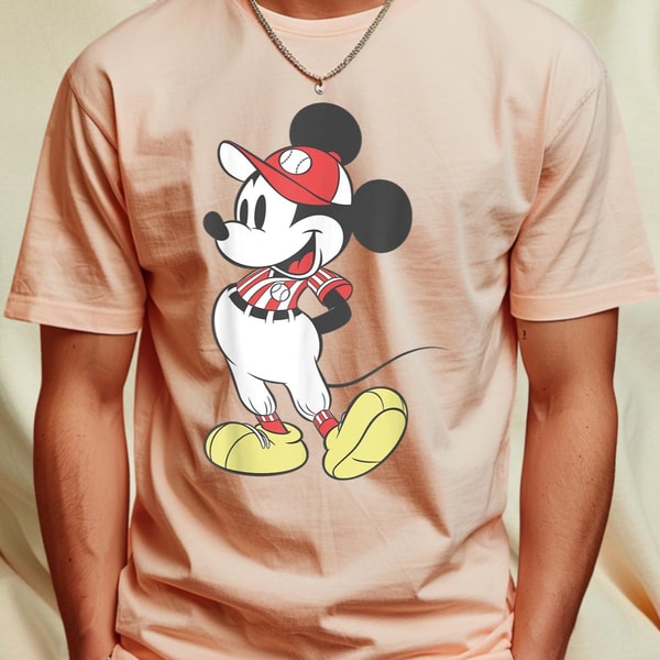 Disney Mickey Mouse Baseball Outfit T-Shirt 165_T-Shirt_File PNG.jpg