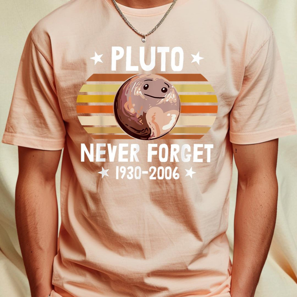 Planet Pluto Never Forget Astronomy Science T-Shirt 489_T-Shirt_File PNG.jpg