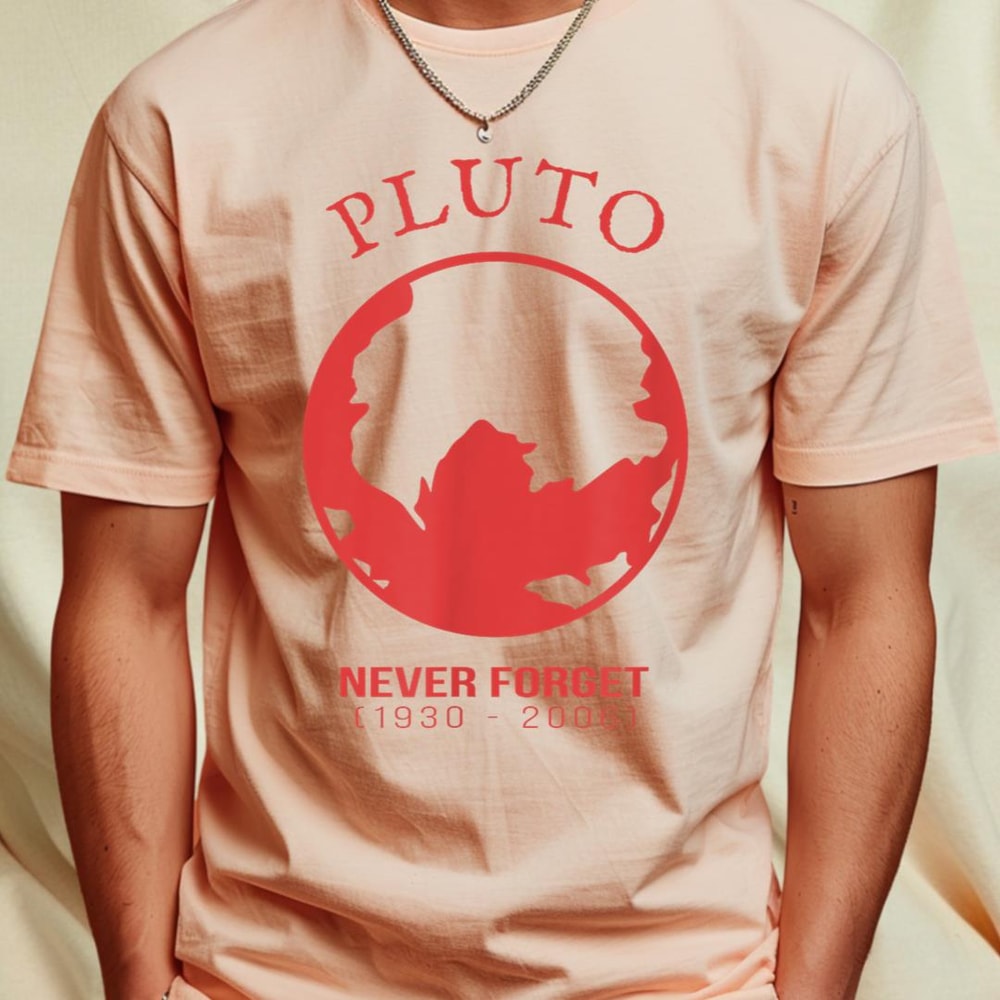 Pluto Never Forget, Vintage Retro Funny Space Science T-Shirt 494_T-Shirt_File PNG.jpg