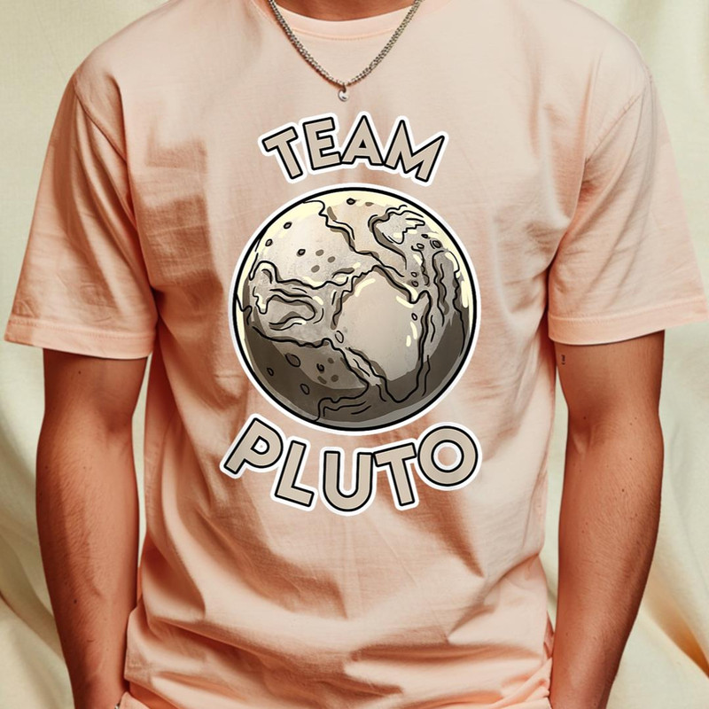 Team Pluto Cool Dwarf Planet Solar System Astronomy Gift T-Shirt 335_T-Shirt_File PNG.jpg