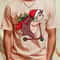 Hedgehog Santa Hat Christmas Pajama Cute Animal Xmas Holiday T-Shirt 345_T-Shirt_File PNG.jpg