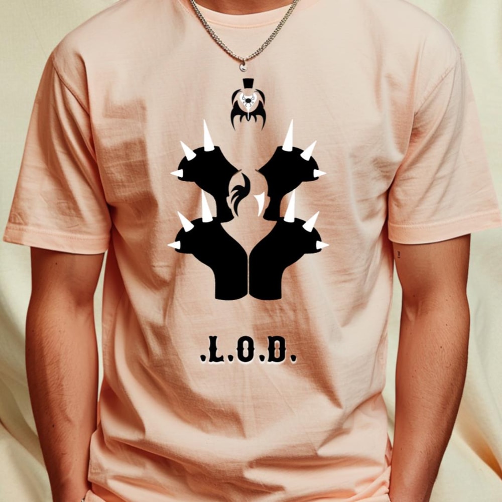 LOD Hawk and Animal Black Vest Edition T-Shirt_T-Shirt_File PNG.jpg