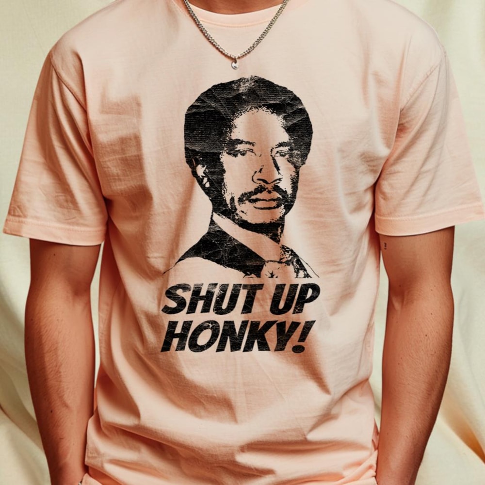 WHITE ART - The Jeffersons - Shut Up Honky! T-Shirt_T-Shirt_File PNG.jpg