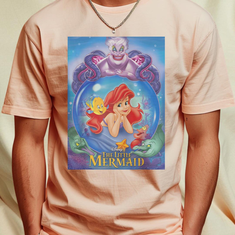 Disney The Little Mermaid Ariel And Ursula Poster T-Shirt 218_T-Shirt_File PNG.jpg