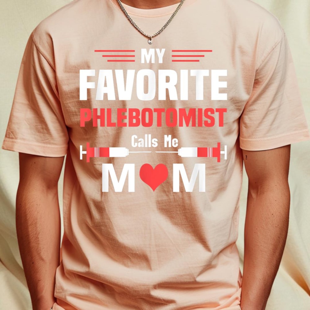 My Favorite Phlebotomist Calls Me Mom Phlebotomy Graduation T-Shirt 394_T-Shirt_File PNG.jpg