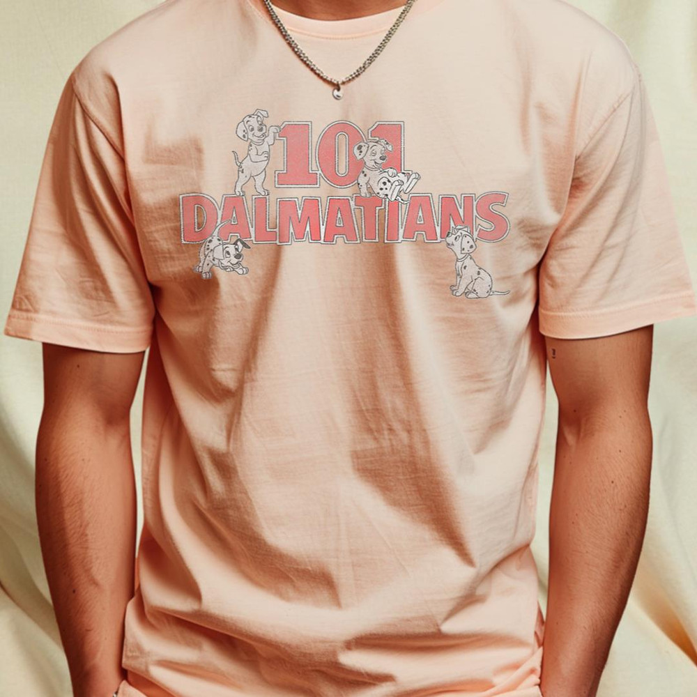 Disney 101 Dalmatians Vintage Puppy Group Logo T-Shirt 374_T-Shirt_File PNG.jpg