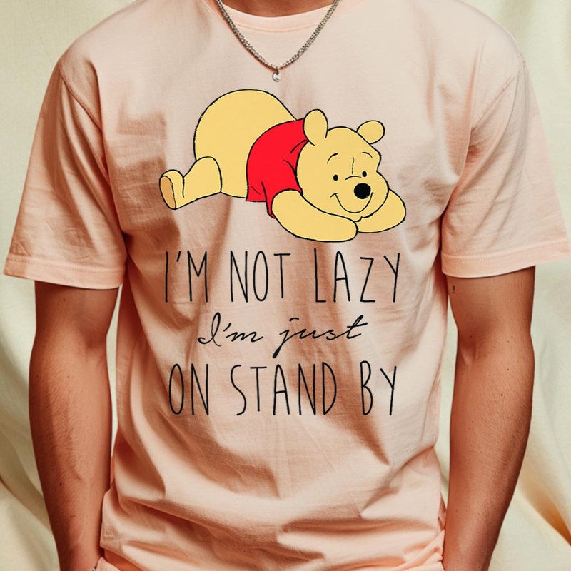 Disney Lazy Winnie the Pooh Premium T-Shirt 451_T-Shirt_File PNG.jpg