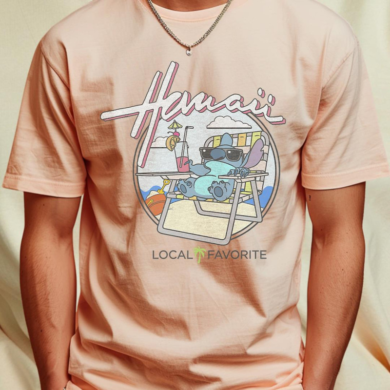 Disney Lilo & Stitch Hawaii Local Favorite Premium T-Shirt 473_T-Shirt_File PNG.jpg
