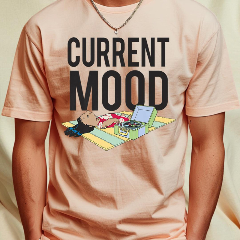 Disney Lilo & Stitch Lilo Current Mood Premium T-Shirt 486_T-Shirt_File PNG.jpg