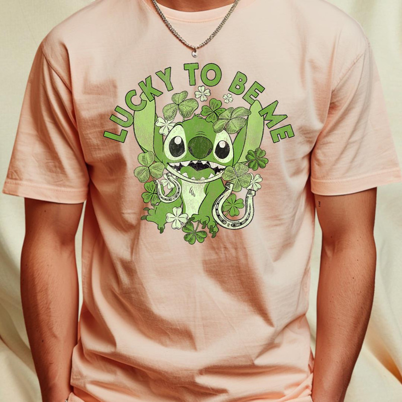 Disney Lilo & Stitch Lucky Stitch St. Patrick's Day Clover T-Shirt 153_T-Shirt_File PNG.jpg