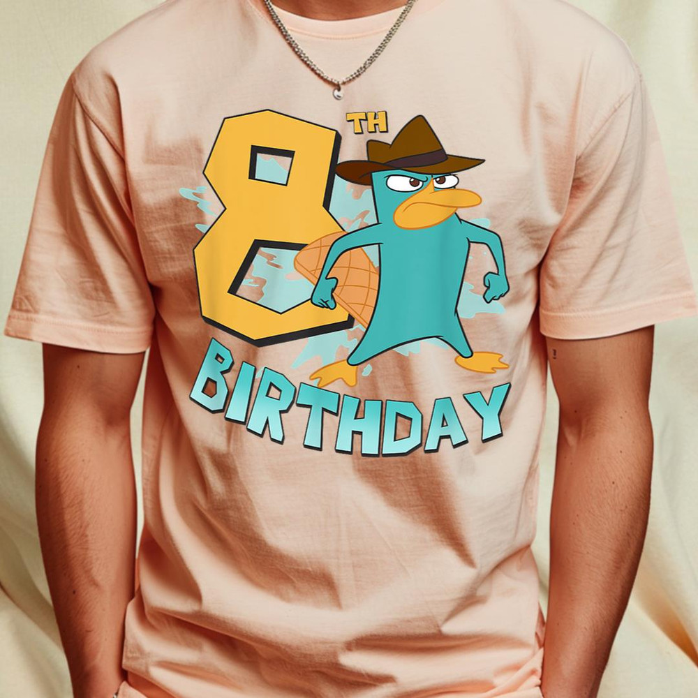 Disney Phineas and Ferb Perry Eighth Birthday T-Shirt 166_T-Shirt_File PNG.jpg