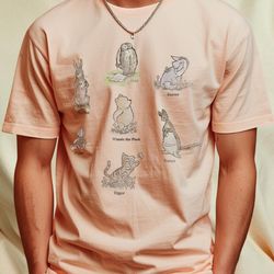 winnie the pooh souvenir collection online png, pooh cassic png, classic pooh bear figurine collection digital png files