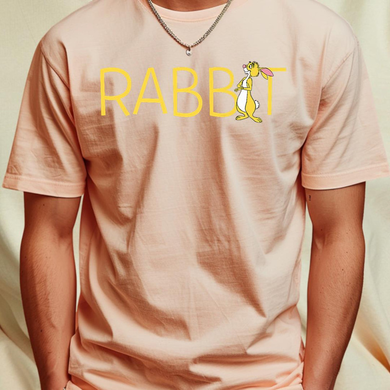 Disney Winnie the Pooh Rabbit Classic Lettering Premium T-Shirt 335_T-Shirt_File PNG.jpg