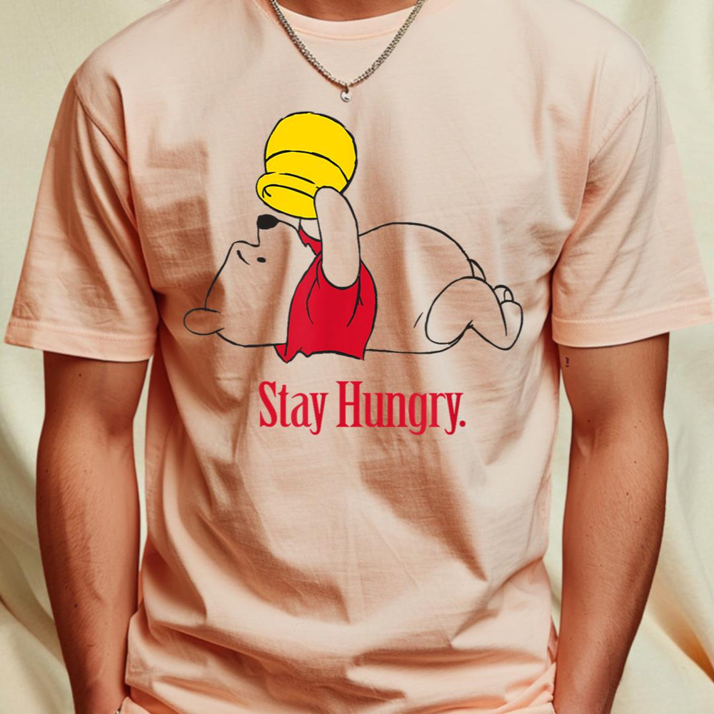 Disney Winnie The Pooh Stay Hungry Honey Pot Logo T-Shirt 340_T-Shirt_File PNG.jpg