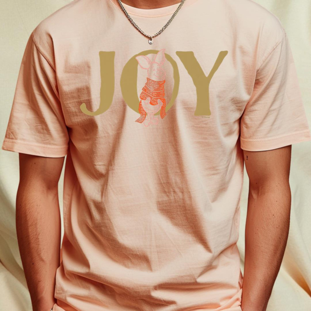 Winnie the Pooh - Piglet Holiday Joy Premium T-Shirt 485_T-Shirt_File PNG.jpg