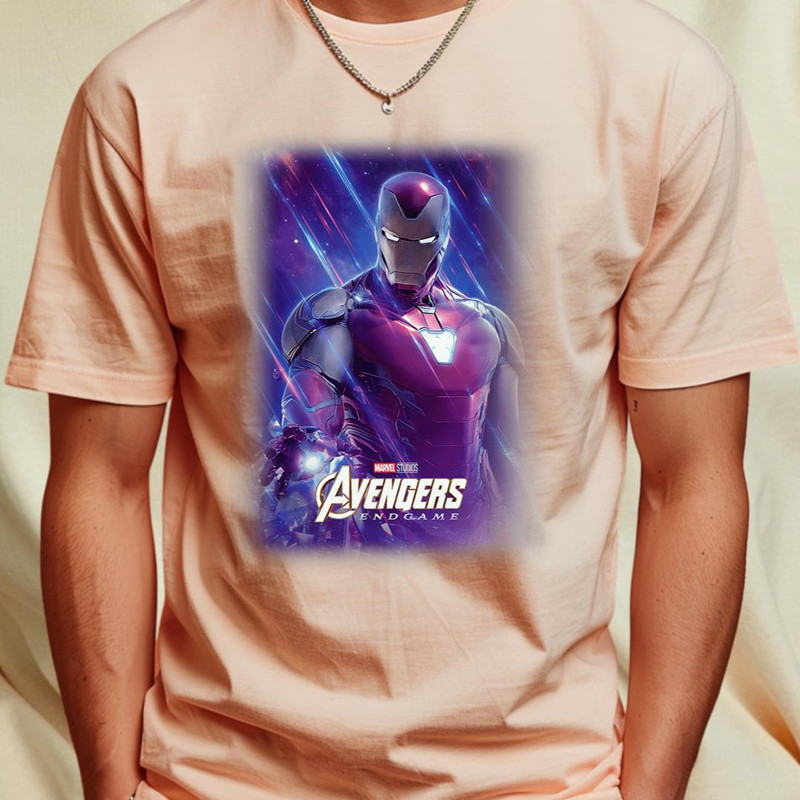 Marvel Avengers Endgame Iron Man Galactic Space Poster Premium T-Shirt 167_T-Shirt_File PNG.jpg