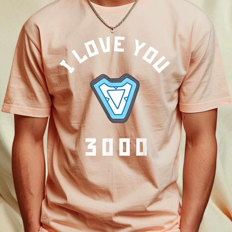 Marvel Avengers Endgame Iron Man I Love You 3000 Arc Reactor T-Shirt 57_T-Shirt_File PNG.jpg