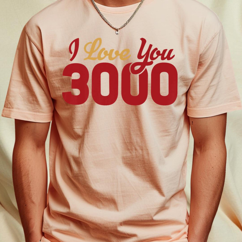 Marvel Avengers Endgame Iron Man I Love You 3000 Quote Bold Premium T-Shirt 168_T-Shirt_File PNG.jpg