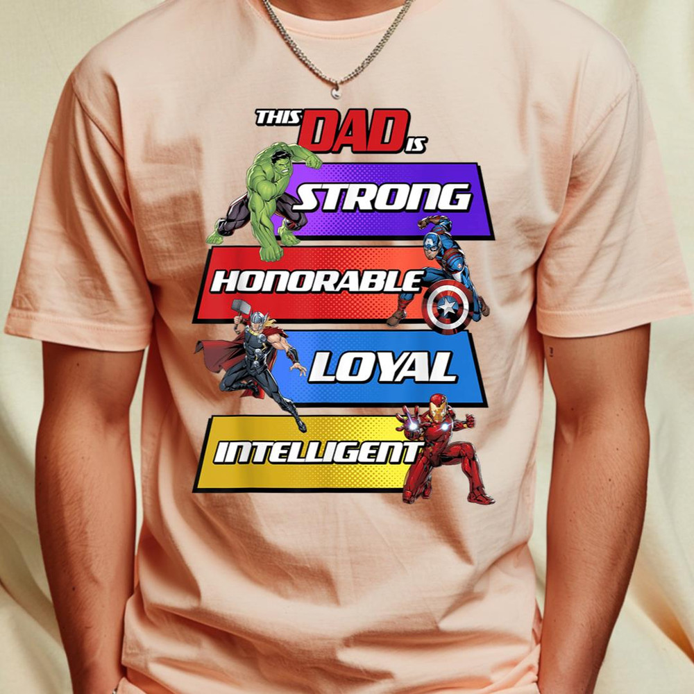 Marvel Hulk Captain America Thor Iron Man This Dad Is Panels T-Shirt 176_T-Shirt_File PNG.jpg