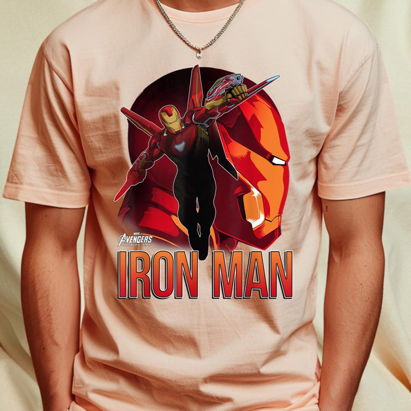 Marvel Infinity War Iron Man Profile Graphic T-Shirt T-Shirt 137_T-Shirt_File PNG.jpg
