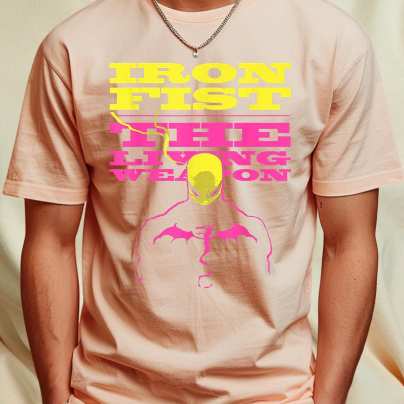 Marvel Iron Fist The Living Weapon Graphic T-Shirt T-Shirt 123_T-Shirt_File PNG.jpg