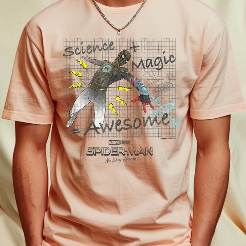 Marvel Spider-Man No Way Home Spider-Man Science Sketch T-Shirt 131_T-Shirt_File PNG.jpg