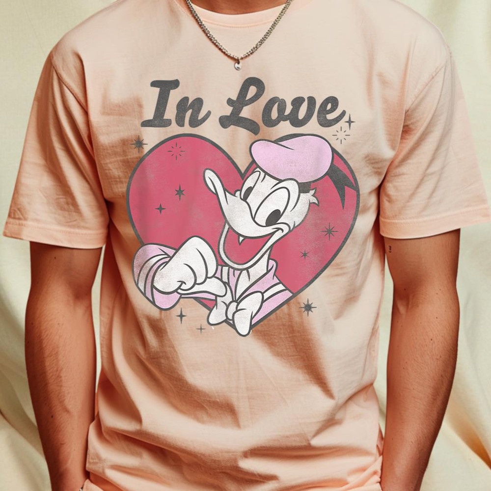 Disney Mickey And Friends Valentine's Day Donald Vintage T-Shirt 449_T-Shirt_File PNG.jpg