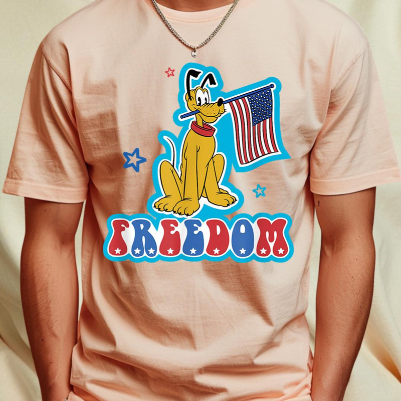 Disney Mickey Classic Pluto 4th Of July American Flag T-Shirt 87_T-Shirt_File PNG.jpg
