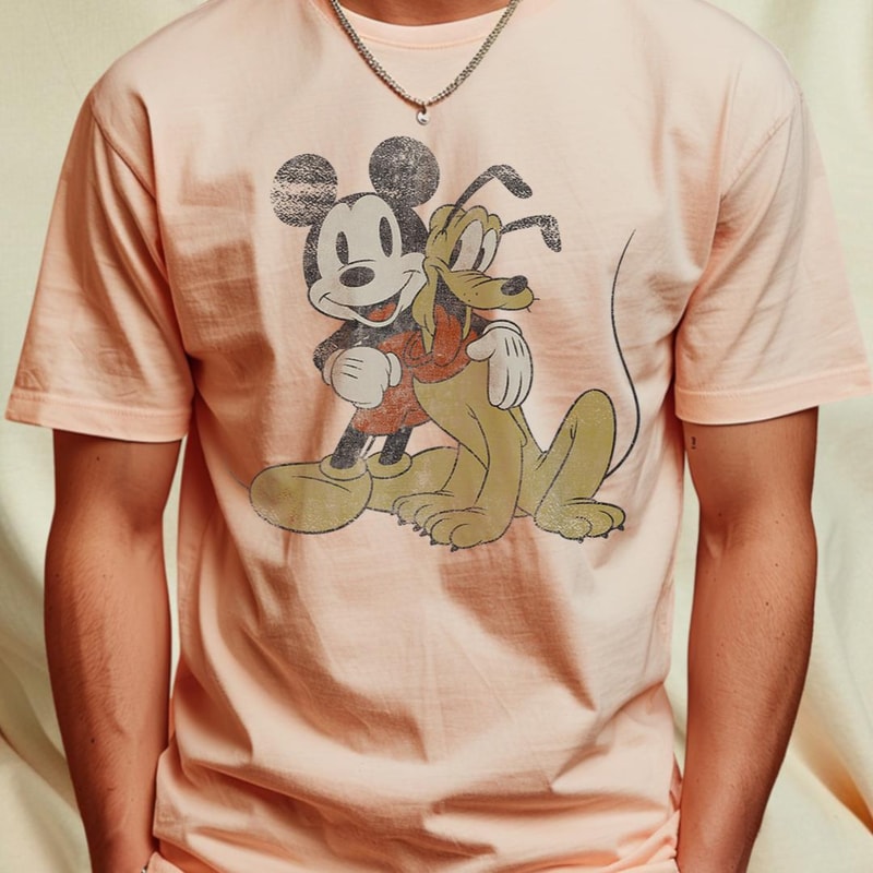 Disney Mickey Mouse and Pluto Best Buds T-Shirt 76_T-Shirt_File PNG.jpg