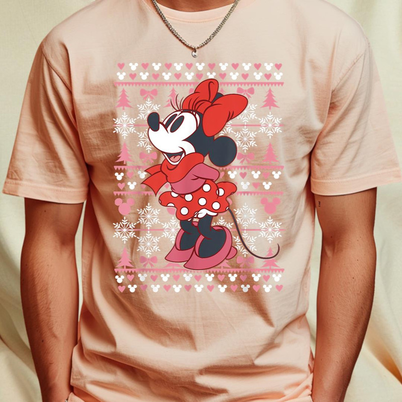 Disney Minnie Mouse Christmas Sweater Style T-Shirt 229_T-Shirt_File PNG.jpg