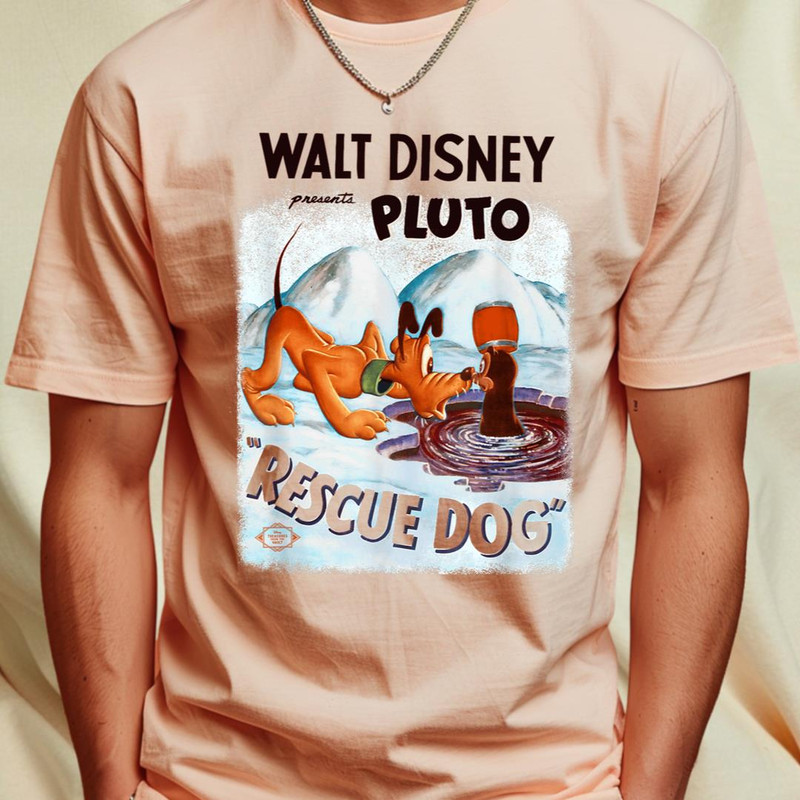 Disney Pluto Rescue Dog Salty the Seal Retro Vintage Classic T-Shirt 71_T-Shirt_File PNG.jpg
