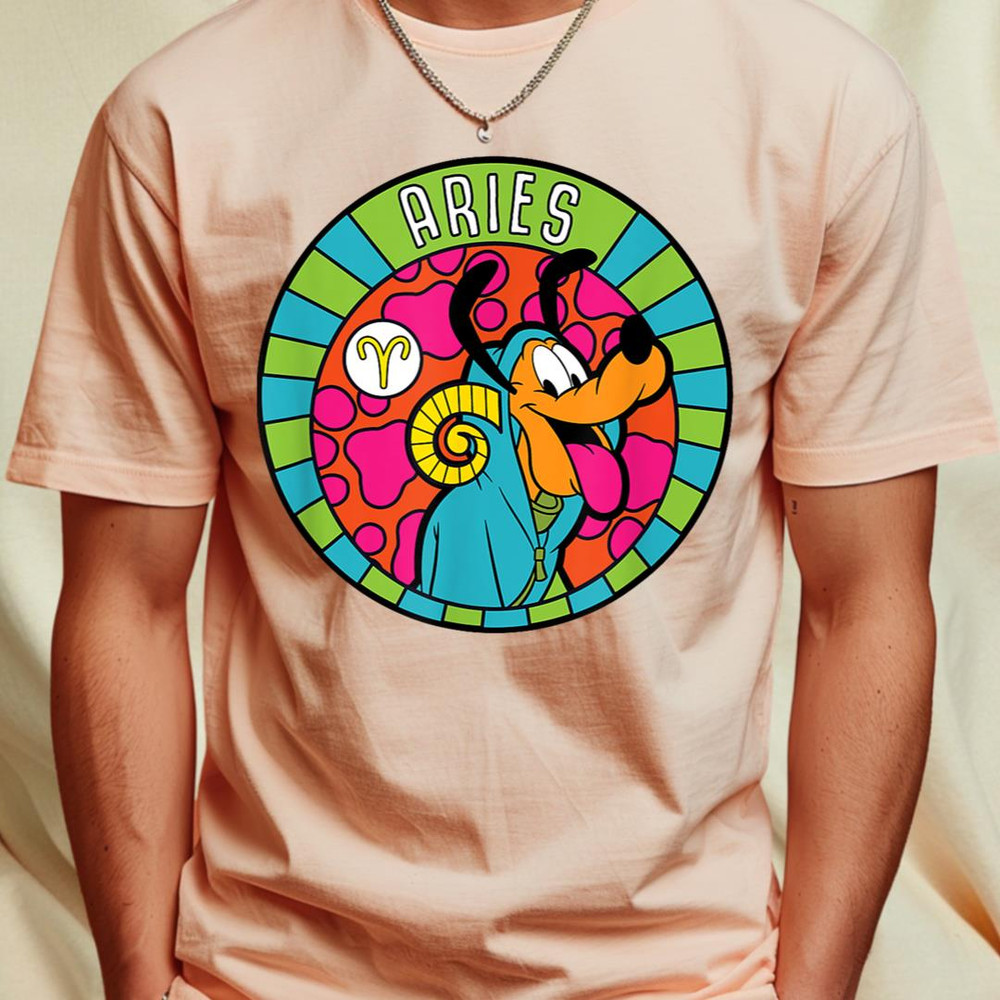 Disney Pluto Zodiac Aries Retro T-Shirt 93_T-Shirt_File PNG.jpg
